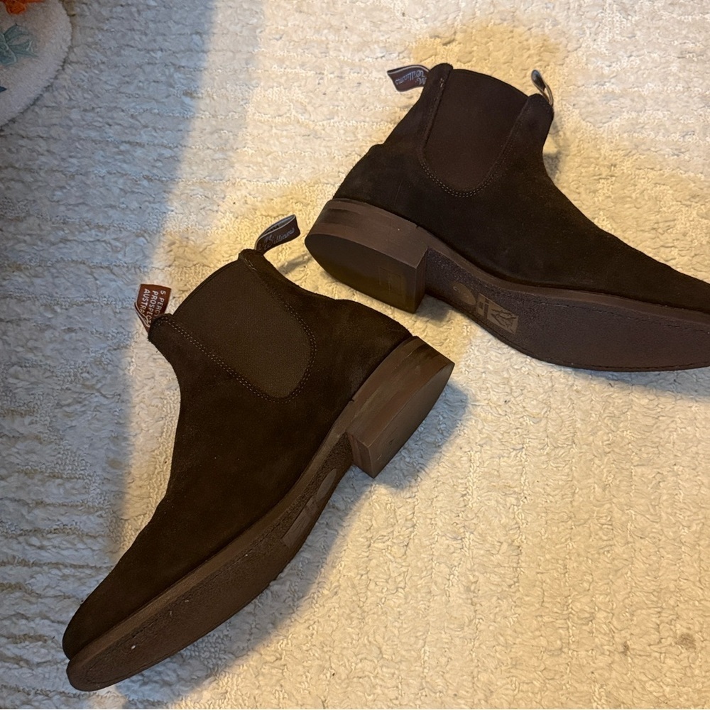 R.M. Williams brown suede ankle boots size uk9 US10